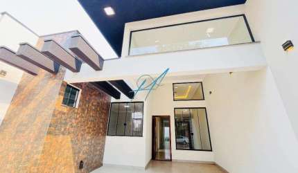Casa à venda em Maringá, Jardim Império do Sol, com 3 quartos, com 104 m²
