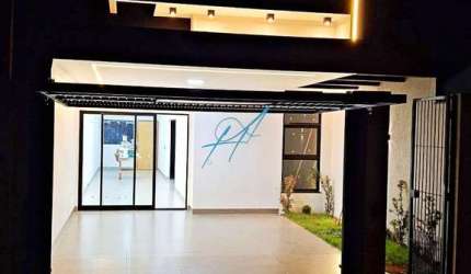 Casa à venda em Maringá, Jardim Botânico, com 3 quartos, com 103 m²