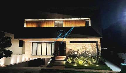 Casa à venda em Maringá, Chácaras Aeroporto, com 4 suítes, com 614 m², Ecogarden Residence