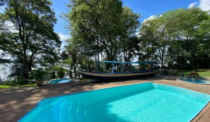 Chácara as margens do Rio Paraná em Porto Rico