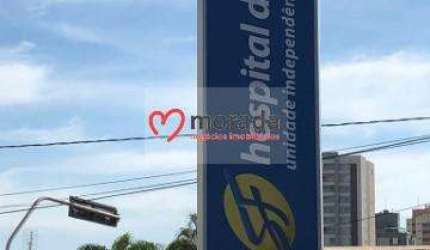 Hospital em plena atividade, localizado no Bairro Alto