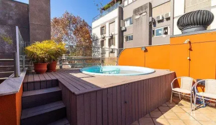 Cobertura com 2 quartos à venda na Rua Coronel Paulino Teixeira, 127, Rio Branco, Porto Alegre por R$ 949.000
