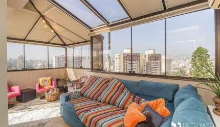 Cobertura com 3 quartos à venda na Rua Faria Santos, 786, Petrópolis, Porto Alegre por R$ 1.800.000