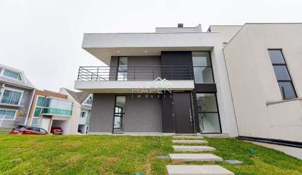 Casa em condomínio fechado com 3 quartos à venda na Rua Victor Kotovis, --, Abranches, Curitiba por R$ 1.199.000