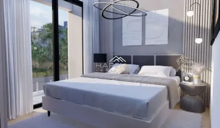 Casa em condomínio fechado com 3 quartos à venda na Rua Nicola Pellanda, --, Umbará, Curitiba por R$ 565.566