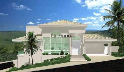 Casa à venda, 4 quartos, 4 suítes, 4 vagas, Villaggio di Fiori - Uberaba/MG