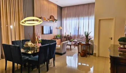 Casa à venda no Condomínio Damha I, com 3 suítes, varanda gourmet, piscina aquecida, 215 m de construção Uberaba - MG
