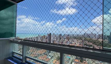 Lindo apartamento 100% mobiliado em Manaíra (Modalidade porteira fechada)