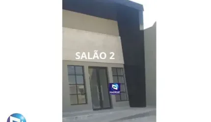 Salão Comercial à Venda ou Locação em São José do Rio Preto-SP, Parque das Amoras II: 1 Sala, 2 Banheiros, 2 Vagas, 150m².