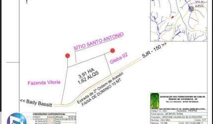 Terreno para Venda ou Locação em São José do Rio Preto-SP - 39.000m² no Bairro Loteamento Auferville
