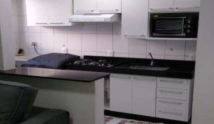 Imóvel à venda em condomínio no Parque das Flores, São José do Rio Preto-SP: 2 quartos, 1 sala, 1 banheiro, 1 vaga, 47m².