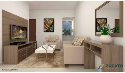 Apartamento com 2 dormitórios sendo uma suíte à venda, 57 m² por R$ 278.000 - Olinda - Uberaba/MG