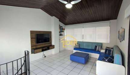 Cobertura com 2 dormitórios à venda, 118 m² por R$ 690.000,00 - Astúrias - Guarujá/SP