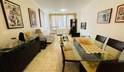 Apartamento com 3 dormitórios à venda, 132 m² por R$ 460.000,00 - Pitangueiras - Guarujá/SP