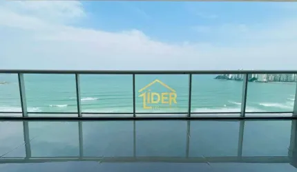 Apartamento com 4 dormitórios à venda, 245 m² por R$ 2.100.000 - Praia das Pitangueiras - Frente ao mar