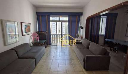 Apartamento com 2 dormitórios à venda, 126 m² por R$ 440.000,00 - Pitangueiras - Guarujá/SP