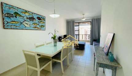 Apartamento com 3 dormitórios à venda, 110 m² por R$ 650.000,00 - Pitangueiras - Guarujá/SP