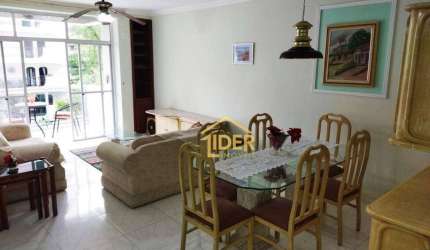 Apartamento com 3 dormitórios, 124 m² - venda por R$ 680.000,00 ou aluguel por R$ 5.500,00/mês - Pitangueiras - Guarujá/SP