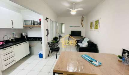 Apartamento com 2 dormitórios à venda, 50 m² por R$ 398.000,00 - Tombo - Guarujá/SP
