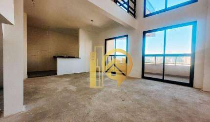 Apartamento Duplex com 1 dormitório à venda, 95 m² - Jardim Aquarius - São José dos Campos/SP