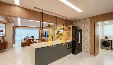 Apartamento de Alto Padrão com 3 dormitórios à venda, 143 m² - Porto Novo - Caraguatatuba/SP