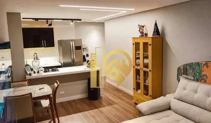 Apartamento com 3 dormitórios à venda, 83 m²- Rio Abaixo - Jacareí/SP