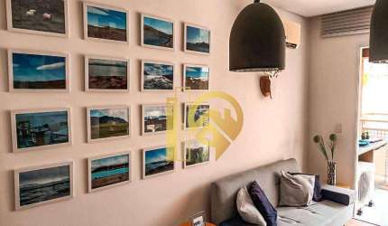Apartamento com 1 dormitório para alugar, 37 m²- Centro - São José dos Campos/SP