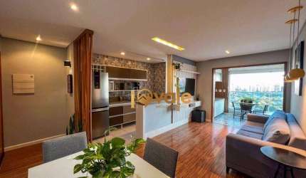 Apartamento MOBILIADO 1 dormitório LOCAÇÃO 57m² Icon Vila Ema em São José dos Campos, interior de SP