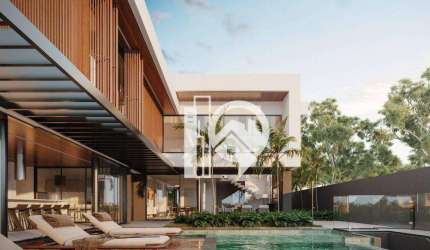 Casa de Alto Luxo em construção com projeto contemporâneo à venda,  Condomínio Reserva do Paratehy - SJCampos/SP