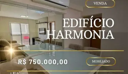 VENDE-SE Apartamento no Edifício Harmonia - 100 % MOBILIADO;