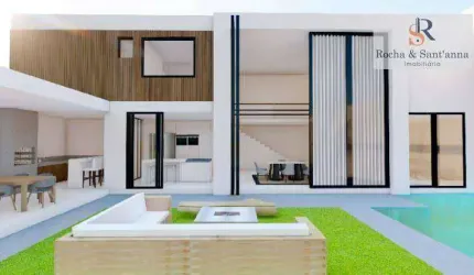 Sobrado com 4 dormitórios à venda, 390 m² por R$ 5.100.000,00 - Jardim Residencial Helvétia Park I - Indaiatuba/SP