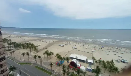 Apartamento de 01 dormitório em FRENTE AO MAR, esta é a sua oportunidade no Bairro Vila Mirim em Praia Grande
