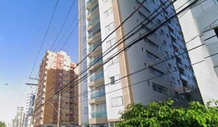 Apartamento com 2 dormitórios com sacada VISTA MAR à venda no Bairro Guilhermina - Praia Grande/SP