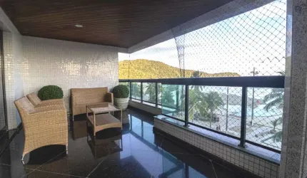 Apartamento 04 dormitórios FRENTE AO MAR  de 250mts no bairro Canto do Forte, Praia Grande