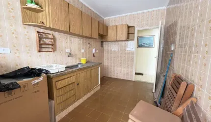 Apartamento com 2 dormitórios com sacada VISTA MAR à venda no Bairro Guilhermina - Praia Grande/SP