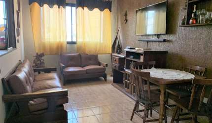 Apartamento à venda na Guilhermina, Praia Grande-SP: 2 dormitórios, 1 suíte, 1 sala, 2 banheiros, 1 vaga, 70 m². Venha conhecer!
