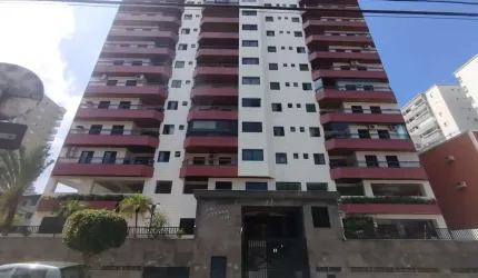 Apartamento para locação no Canto do Forte em Praia Grande-SP: 2 quartos, 1 suíte, 2 salas, 3 banheiros, 1 vaga, 81m².
