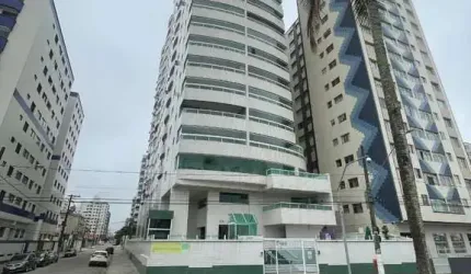 Apartamento total de 4 dormitórios 3 Vagas FRENTE MAR na vila Guilhermina em Praia Grande em Excelente Localização... No Espelho D'água !!!