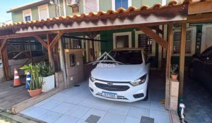 Casa em condomínio fechado com 2 quartos à venda na Avenida Juca Batista, 3621, Aberta dos Morros, Porto Alegre por R$ 249.990