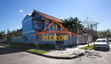 Casa em condomínio fechado com 3 quartos à venda na Rua Baldoino Bottini, 187, Aberta dos Morros, Porto Alegre por R$ 490.000