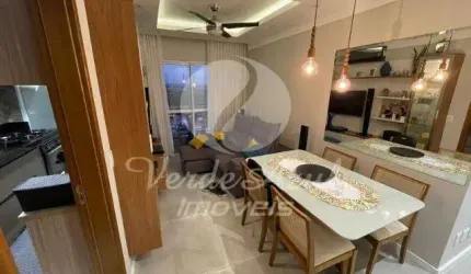 Apartamento com 2 quartos à venda na Rua João Alves de Oliveira, 125, Parque Bom Retiro, Paulínia, 56 m2 por R$ 430.000