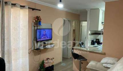Apartamento com 2 quartos à venda na Rua Professor Flávio Wustemberg, 1086, Jardim Carlos Lourenço, Campinas, 45 m2 por R$ 220.000