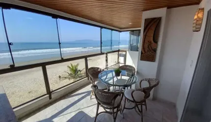 Lindo apartamento **temporada** frente mar !!!, Meia Praia, Itapema - SC