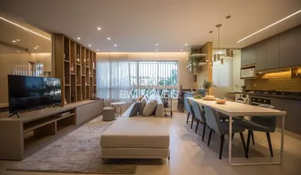 INSIDE PARK HOME - Apartamento 3 suítes ao lado do parque cascavel  fino  Padrão e lazer completo  Goiânia - GO