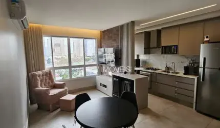 Apartamento 2 suítes  Alto Padrão Dot Bueno 66m² – Acabamentos Premium e Lazer  completo Setor Bueno - Goiânia - Go
