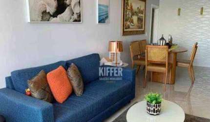 Apartamento com 2 quartos à venda, 100 m² por R$ 1.350.000 - Frente Mar com 2 suites, 1 vaga de garagem e dependência completa no Ingá - Niterói/RJ