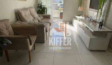 Apartamento com Varanda, 2 quartos, 1 suíte, lazer total, 85m², 1 vaga, por R$ 480.000,00 - Santa Rosa - Niterói/RJ