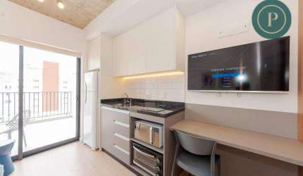 Studio para alugar, 29 m² por R$ 2.925,00/mês - Prado Velho - Curitiba/PR
