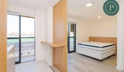Apartamento com 1 dormitório - Rebouças -  Experimente o Atendimento Boutique;