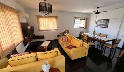 Apartamento para alugar, 265 m² por R$ 16.375,00/mês - Gonzaga - Santos/SP